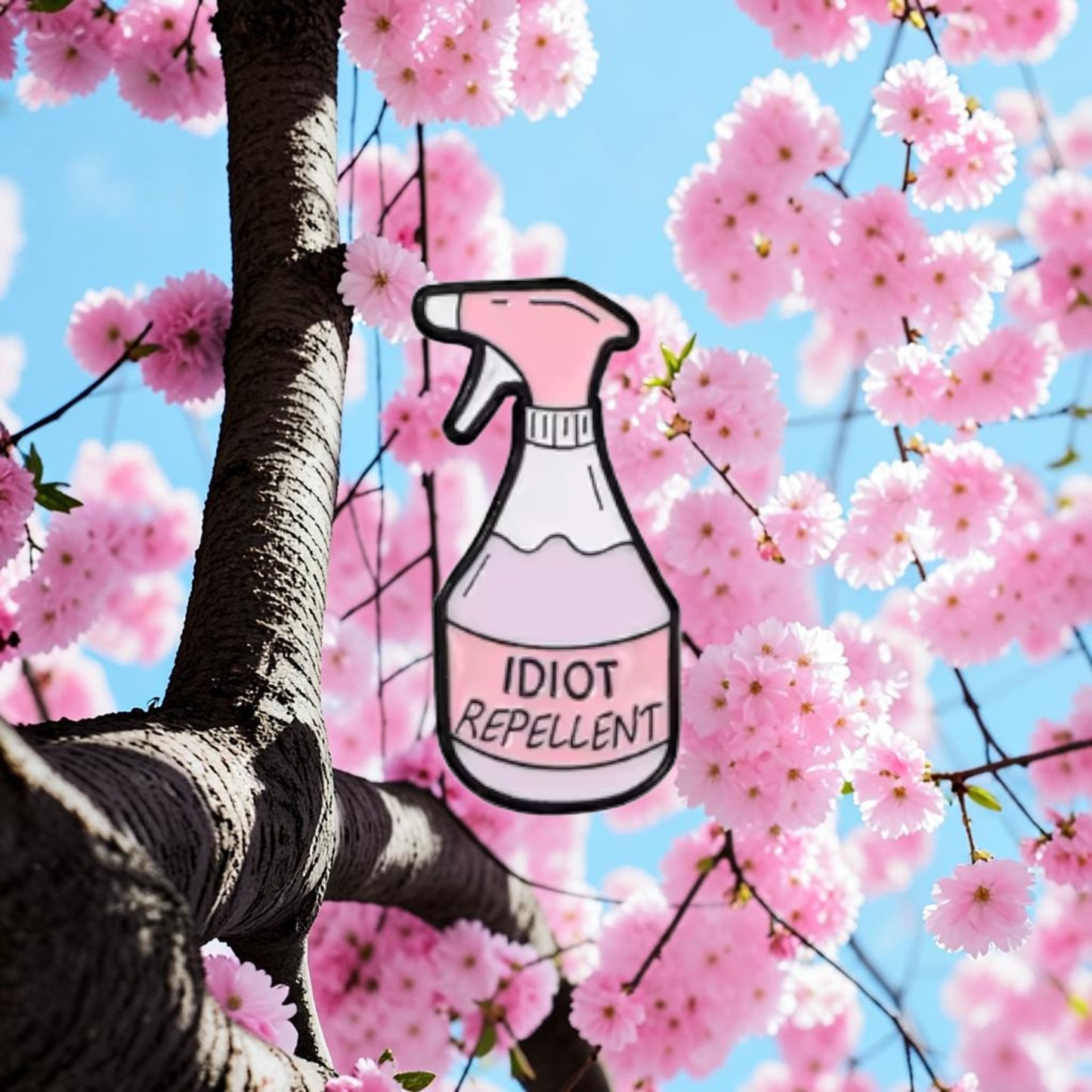 Idiot Repellent Spray
