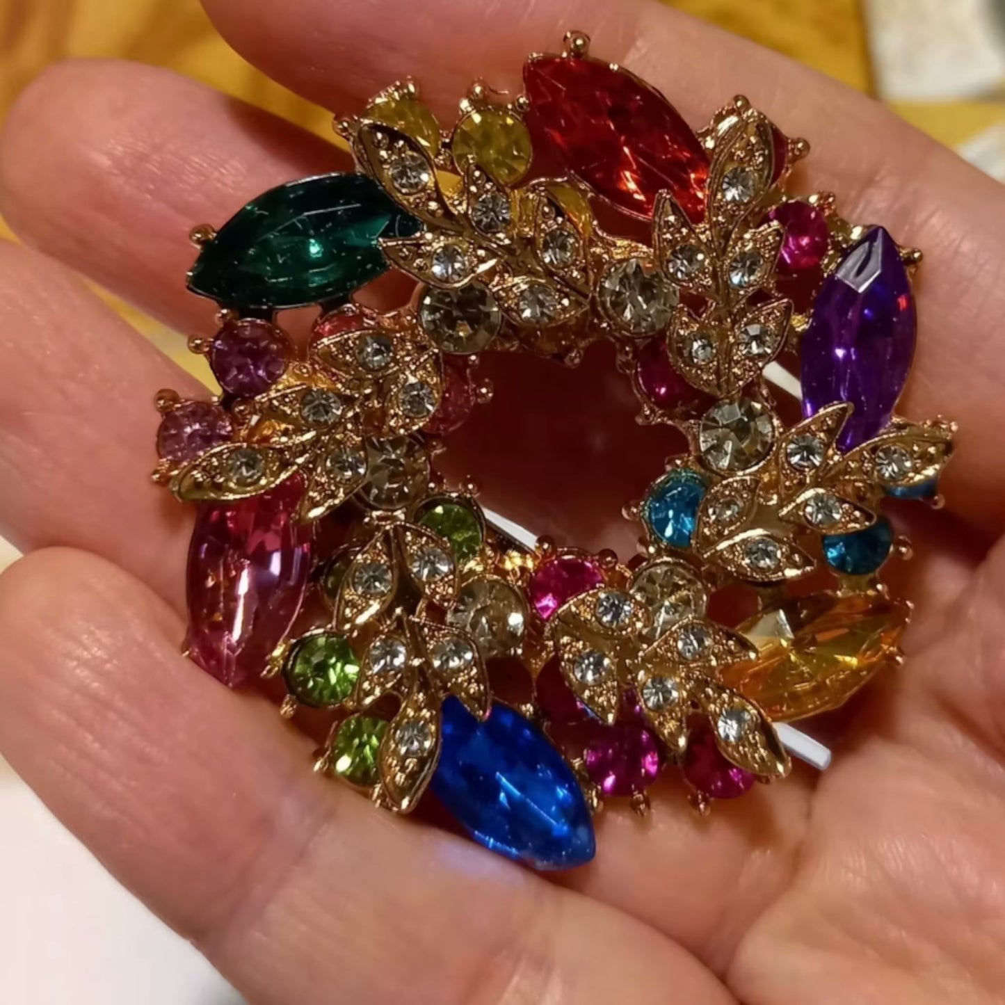 Rainbow Wreath