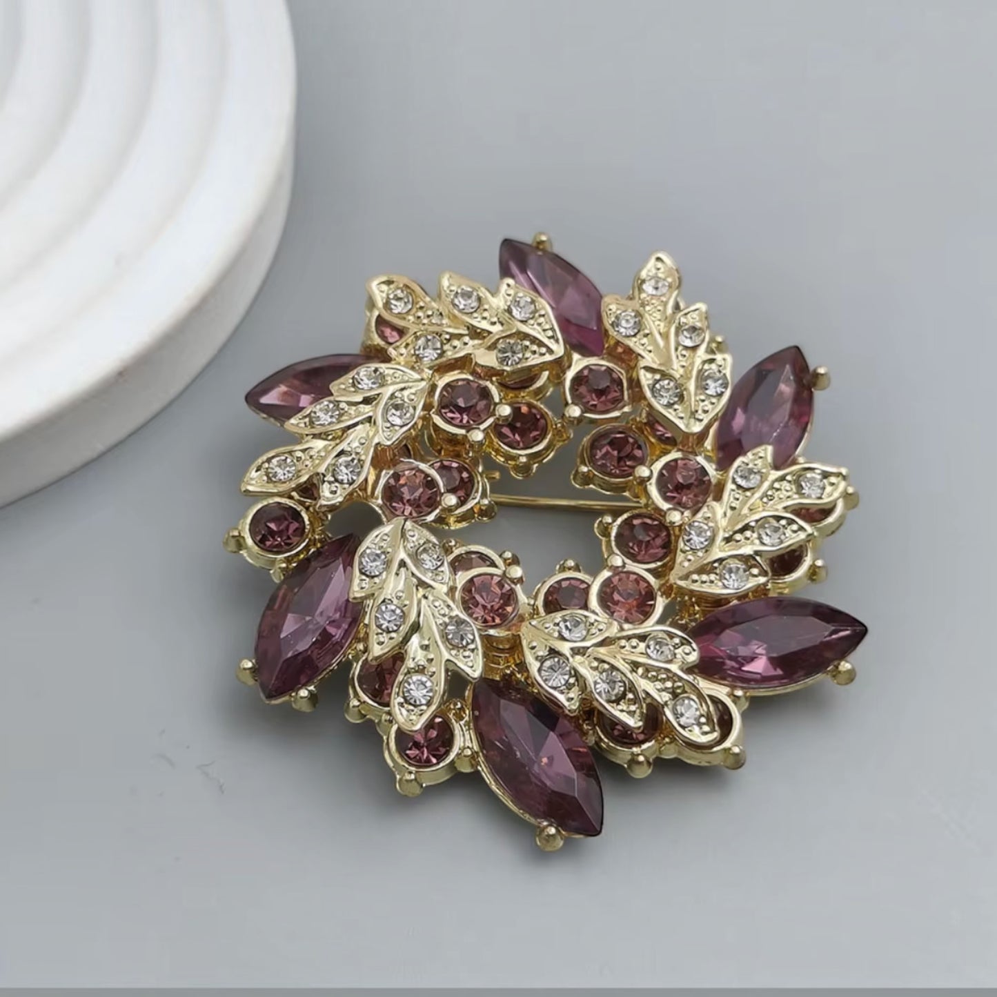 Amethyst Wreath