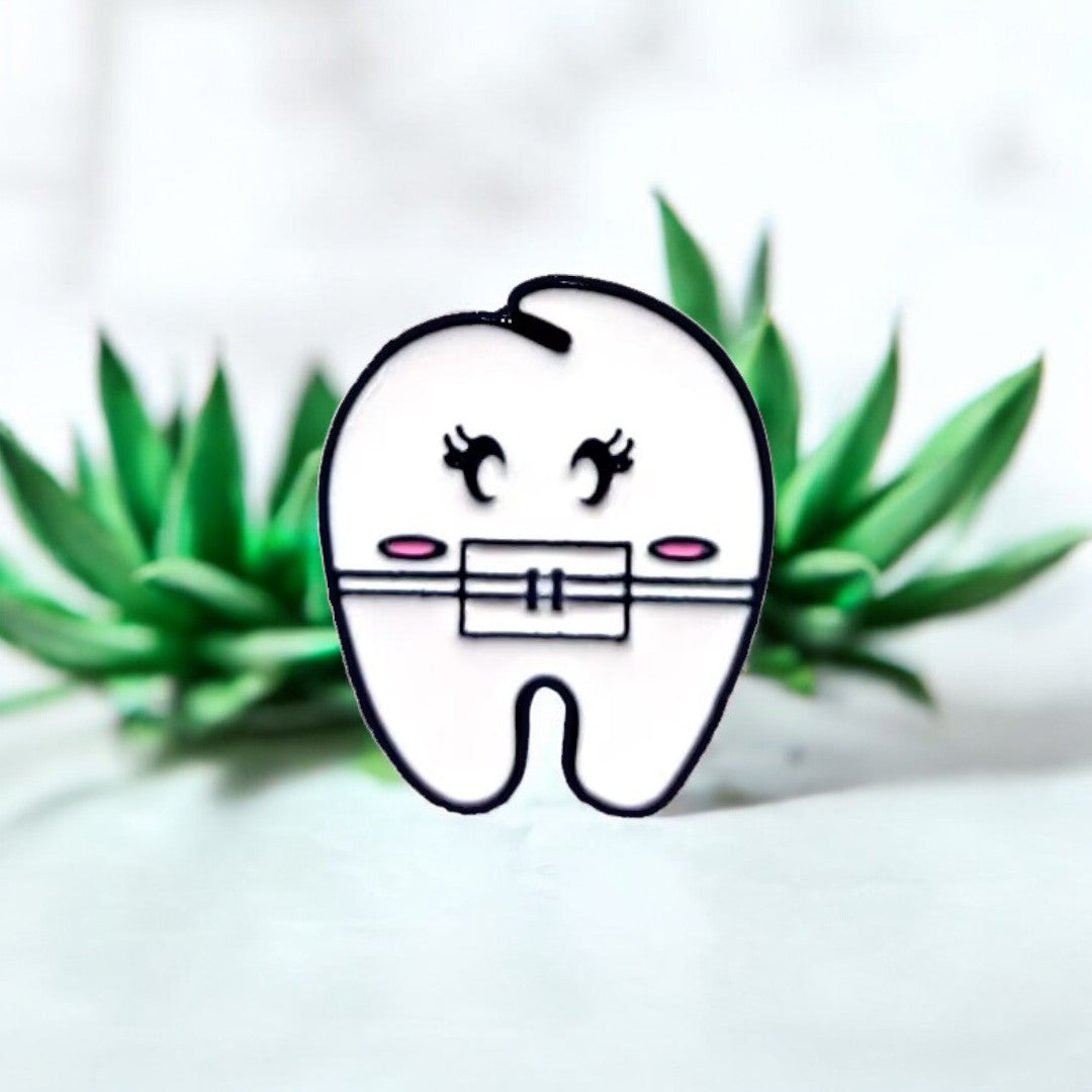 Bc Tooth Pin Braces Tooth – Pins & Co.