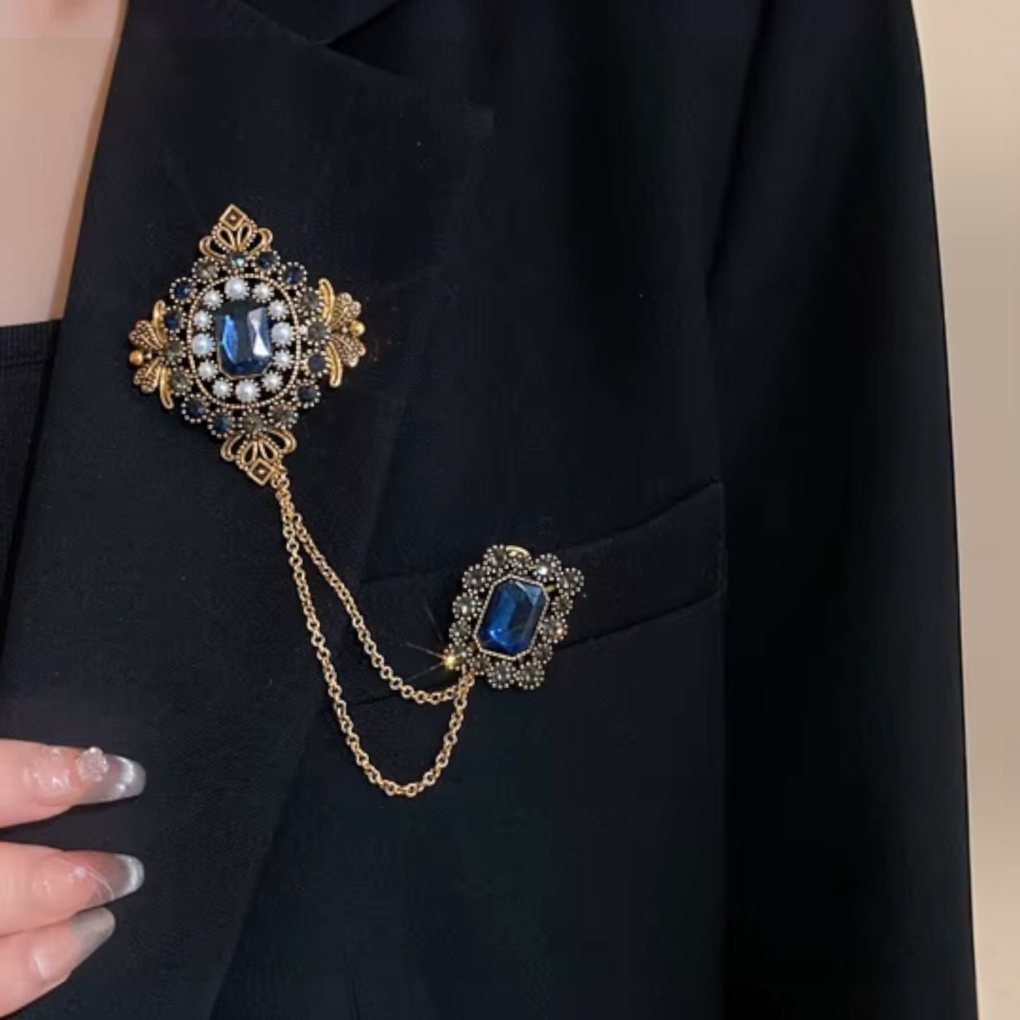 Sapphire Heirloom Chain