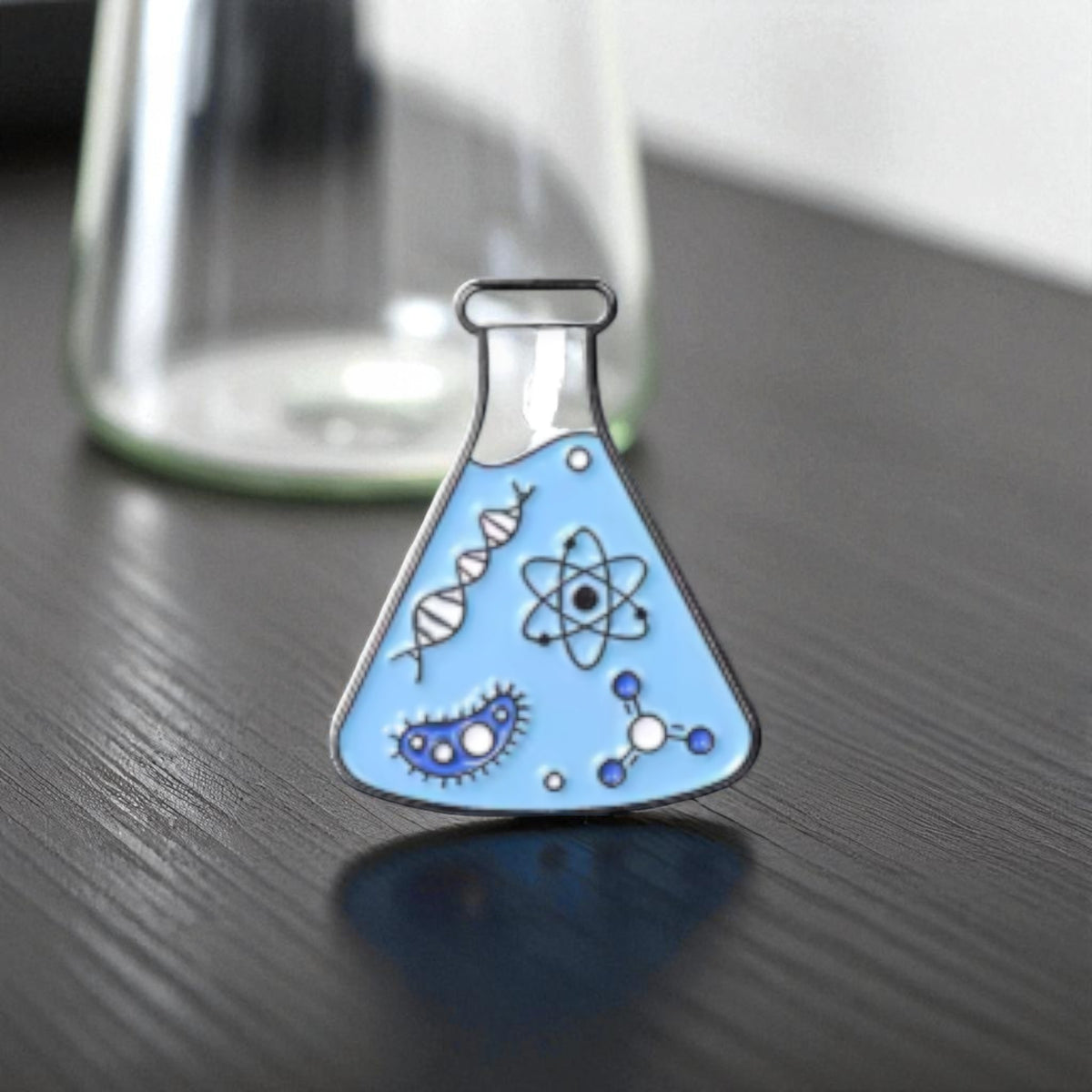 Flask Pin Bio-Flask Pin – Pins & Co.