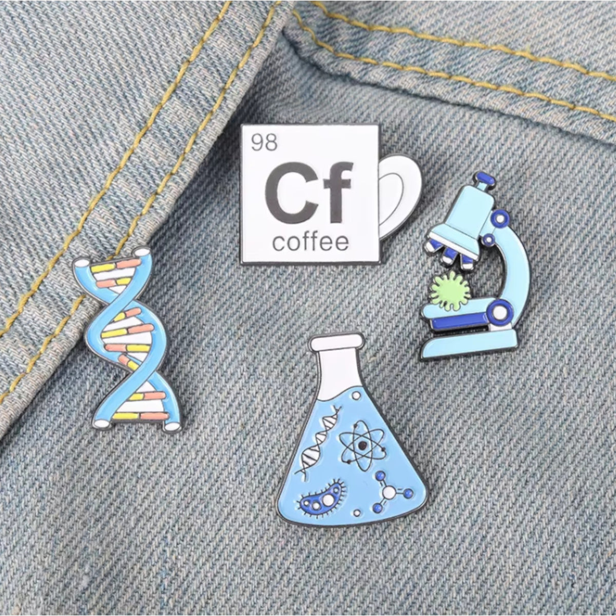Flask Pin Bio-Flask Pin – Pins & Co.