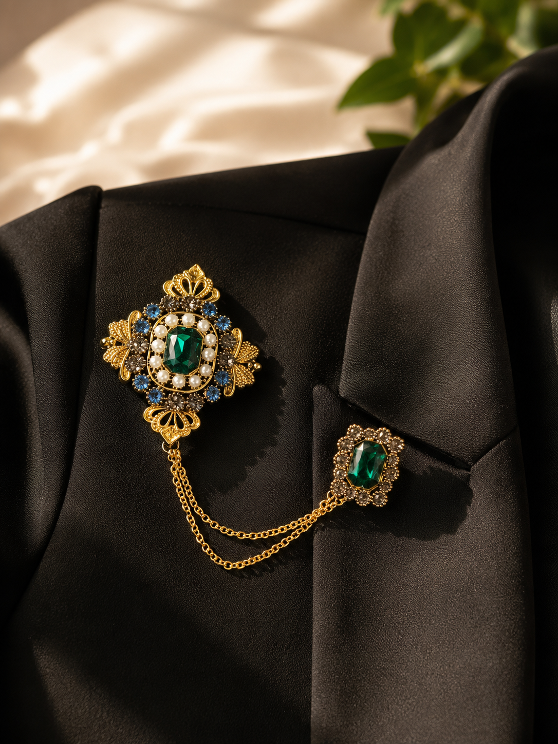 Emerald Heirloom Chain